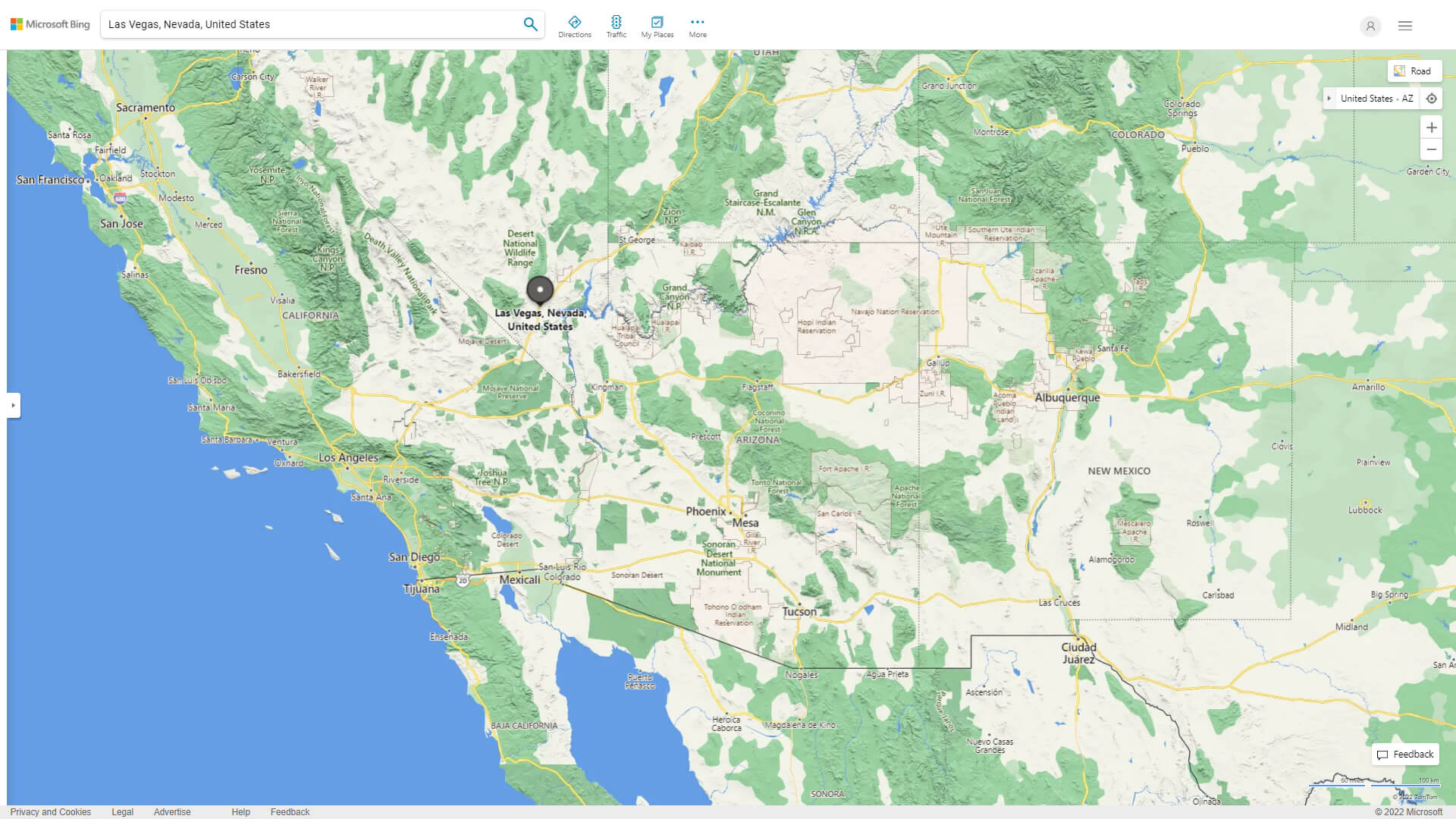 Las Vegas Map Nevada